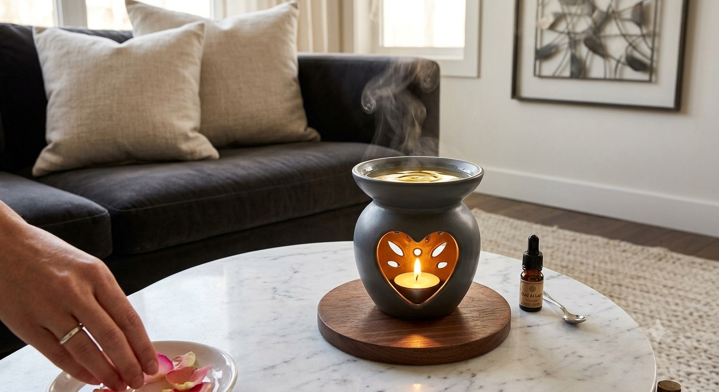 Ceramic Heart Diffuser