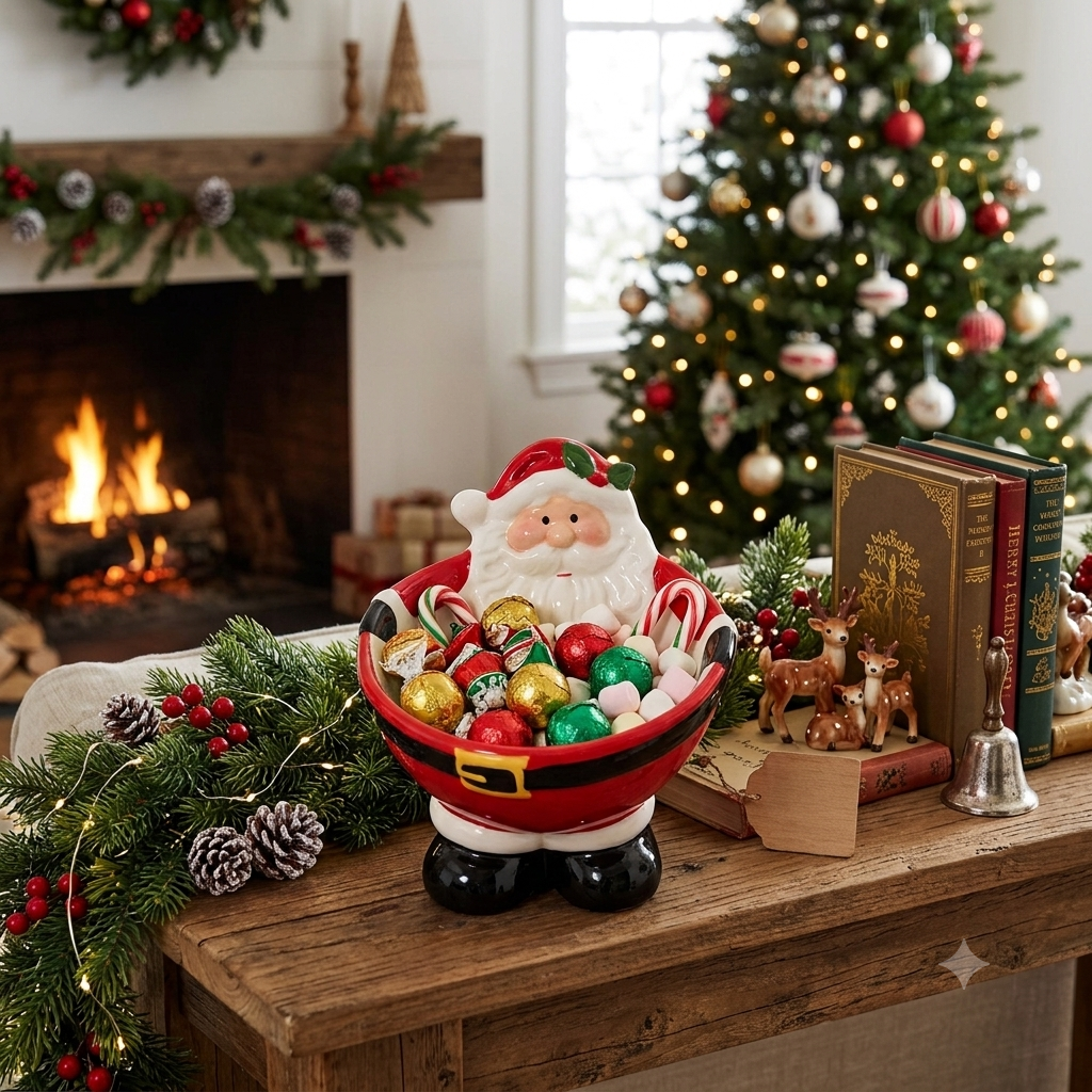 Christmas Santa Claus Bowl
