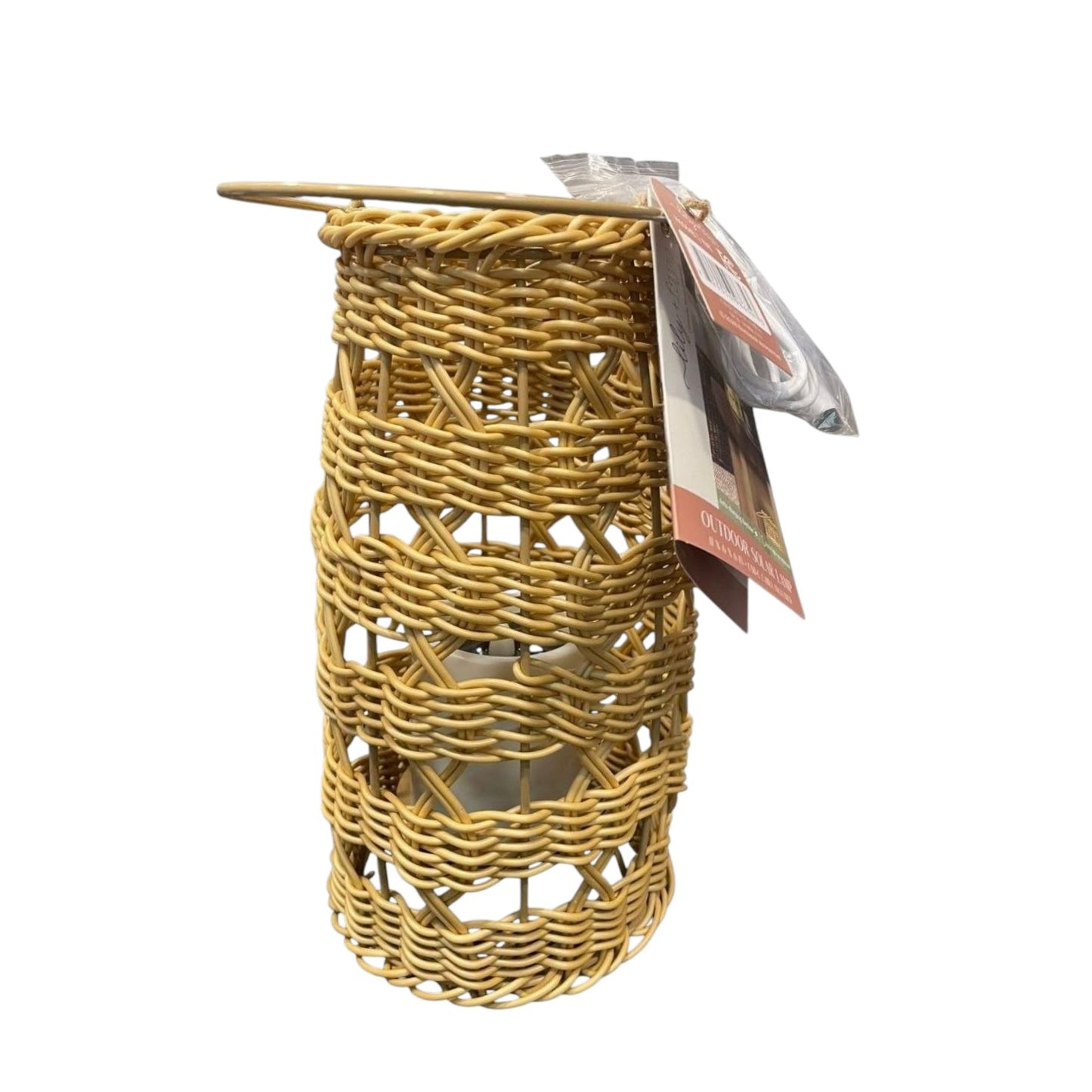 Wicker lamp