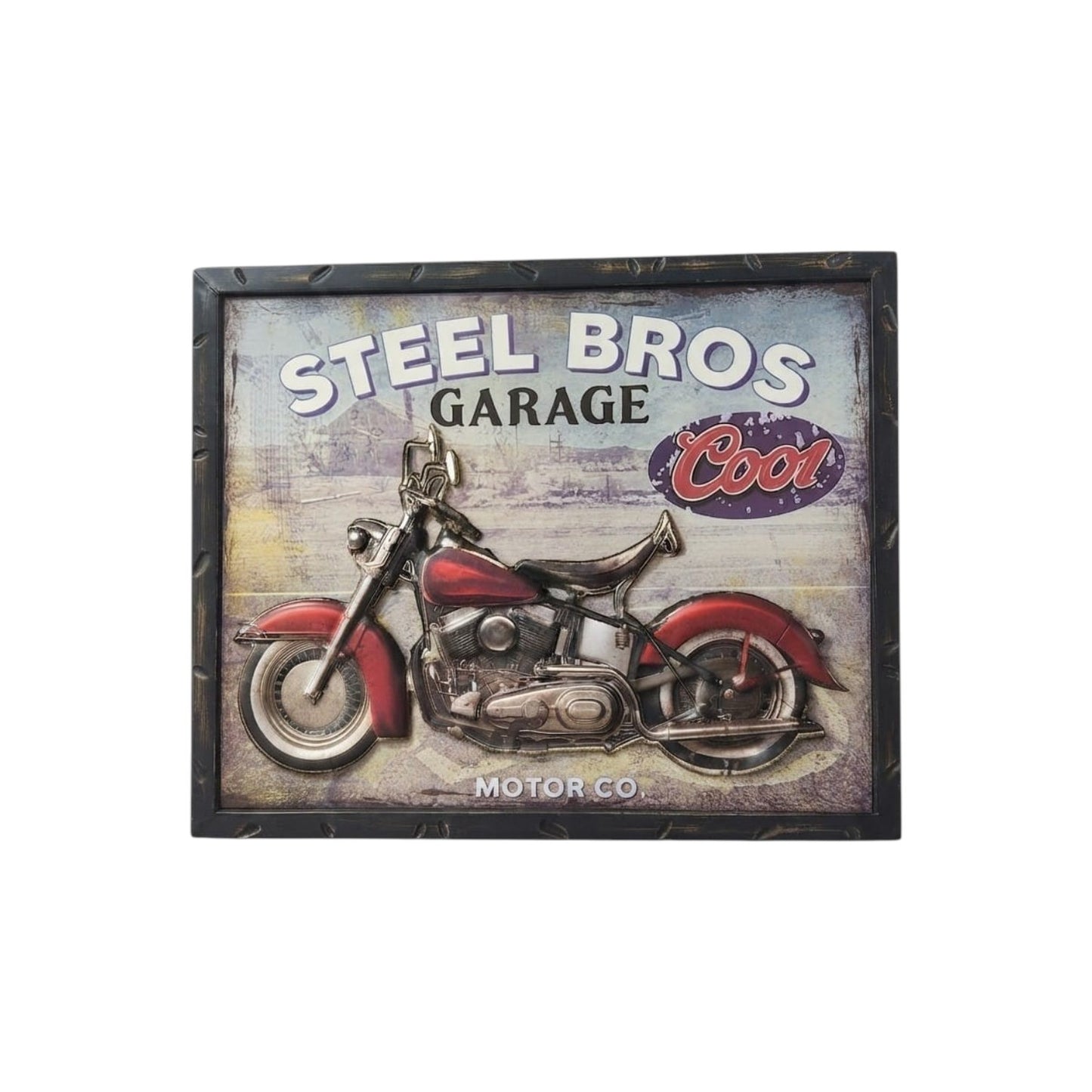 Decorative metal frame