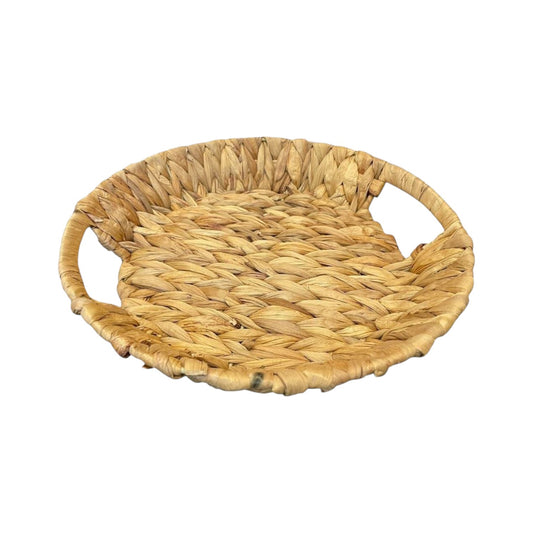 Round wicker basket, 30 cm