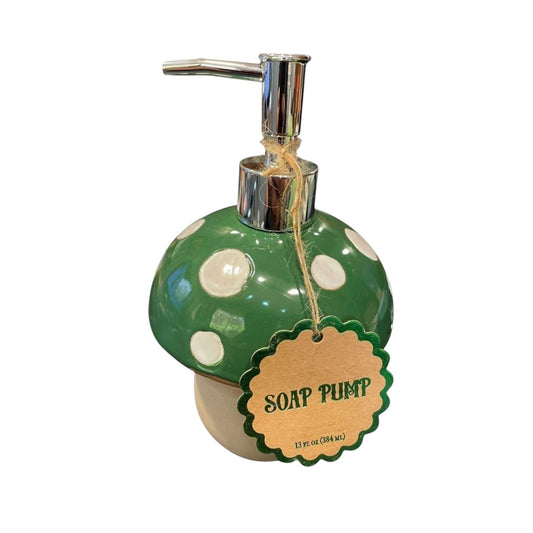 Mushroom-shaped soap dish