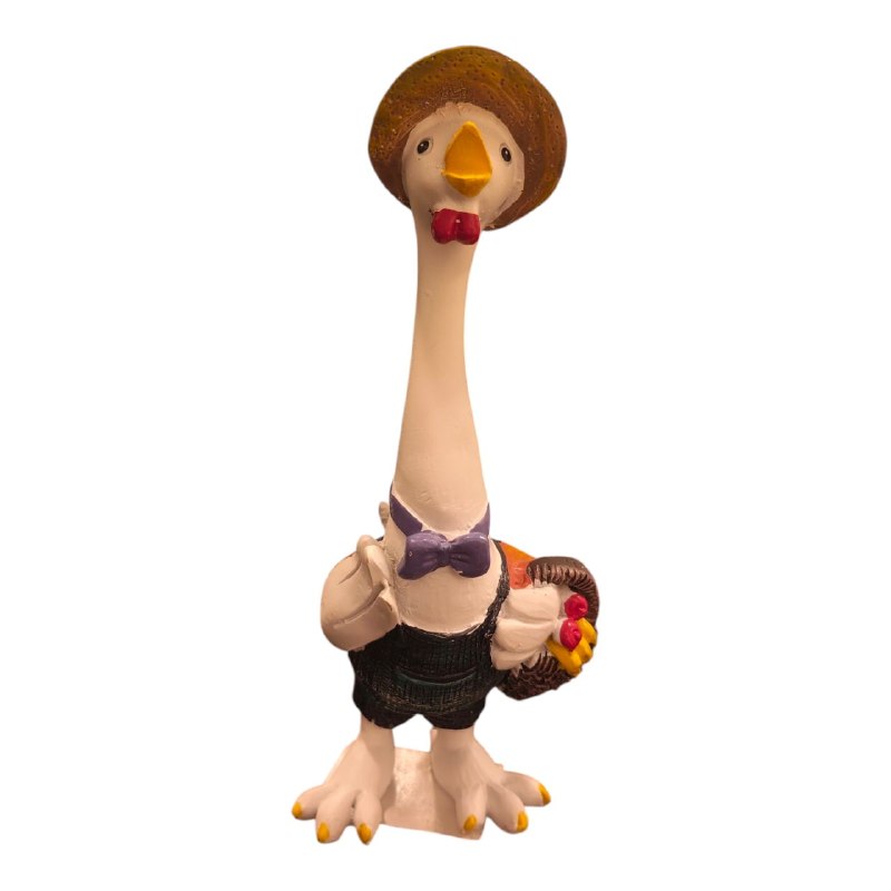 Large porcelain duck