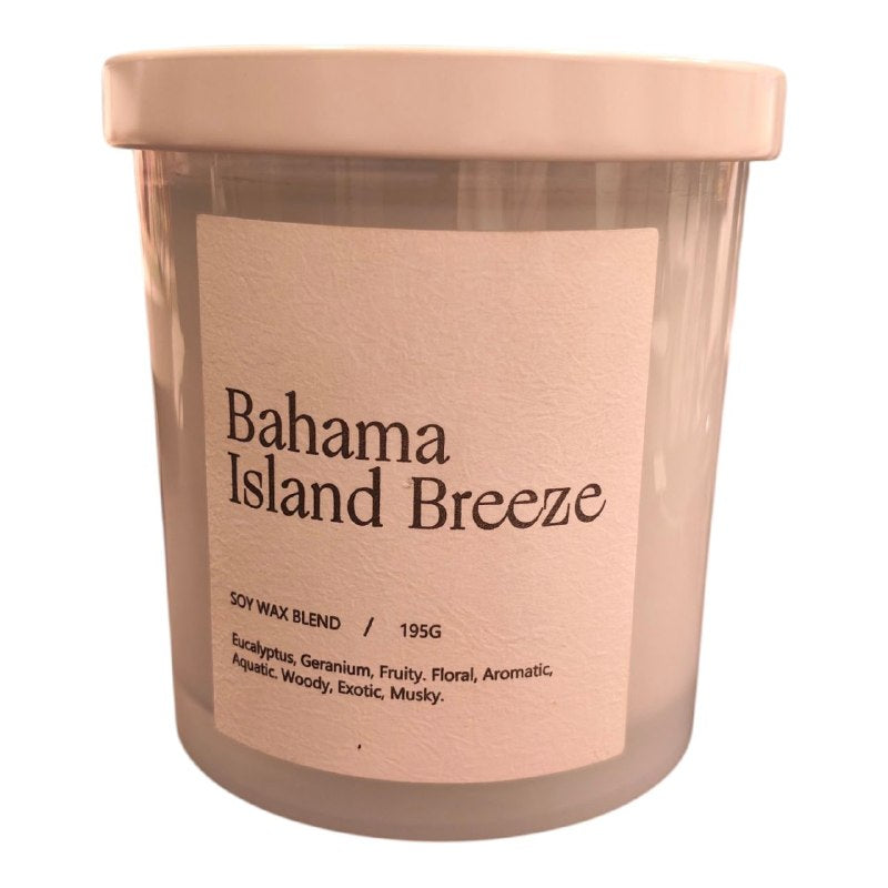 Scented jar candle