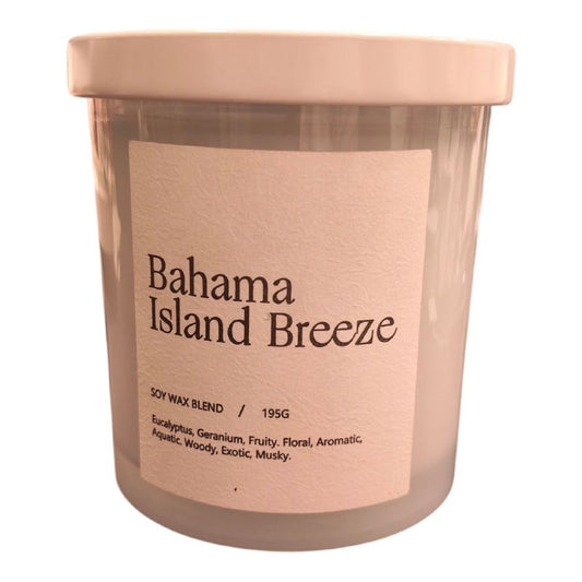 Scented jar candle