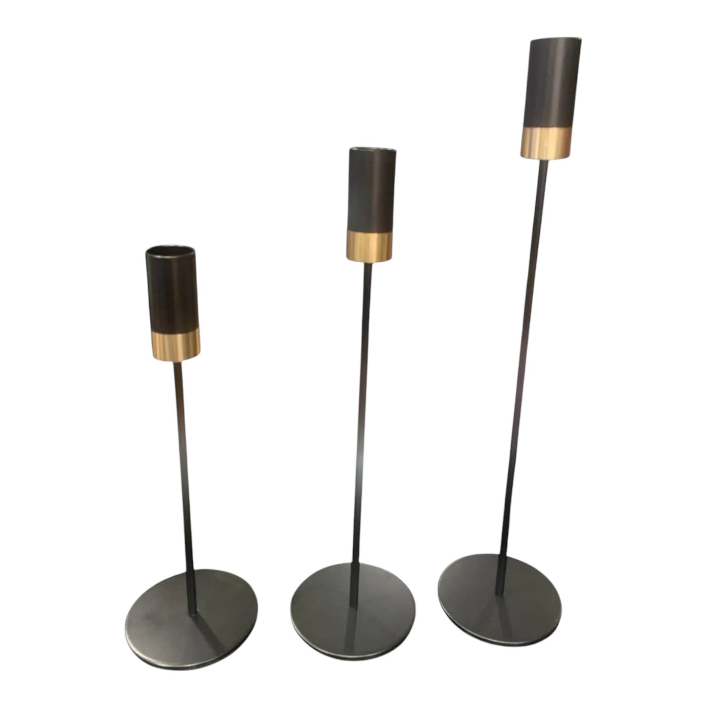 3-piece candlestick set