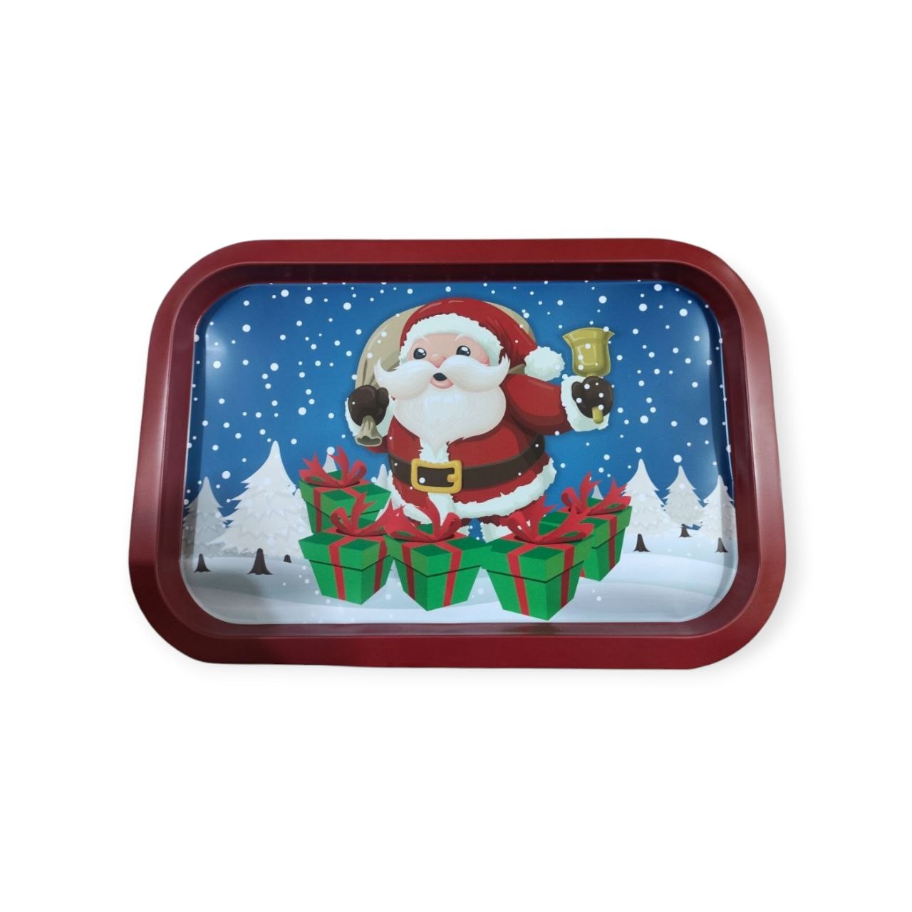 rectangular metal tray