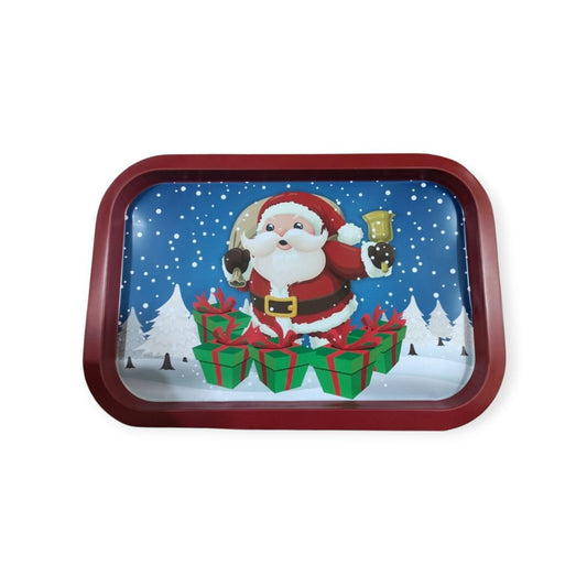 rectangular metal tray