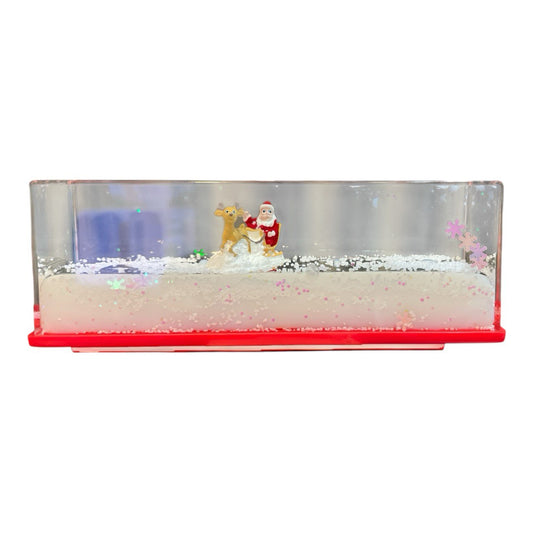 Wave Paperweight Desk Toy Santa Claus