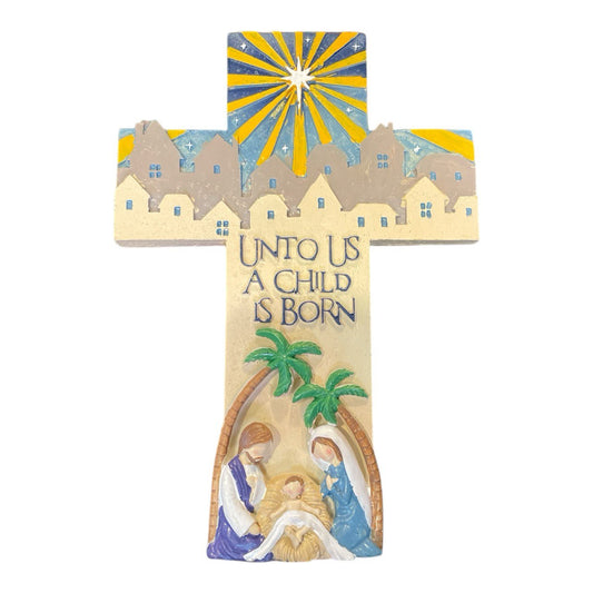 Family cross under the palm trees