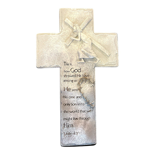 Christ carries the cross