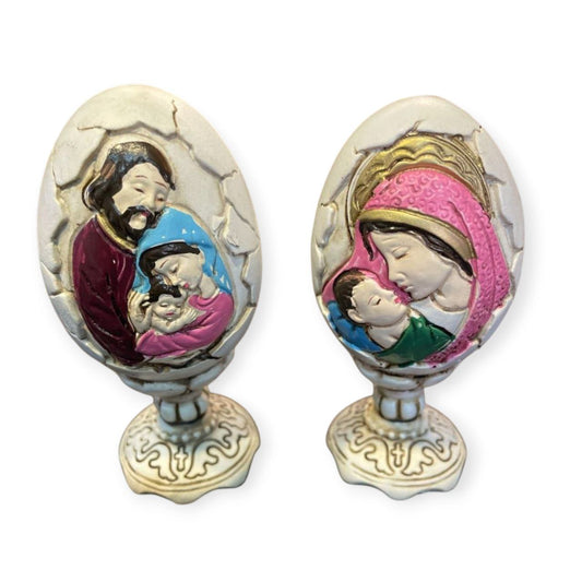 The Holy Family and Motherhood in the form of an egg