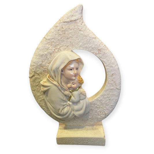Large motherhood candle Poly Resin