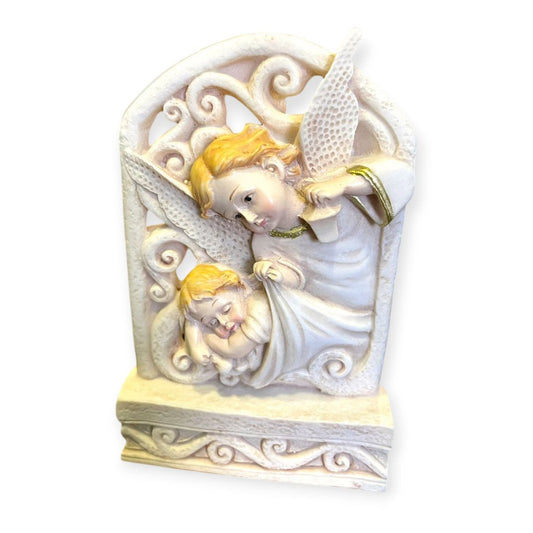 hollow angel icon poly resin