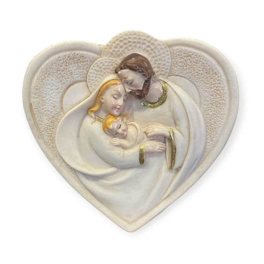 Holy Family Heart Shaped