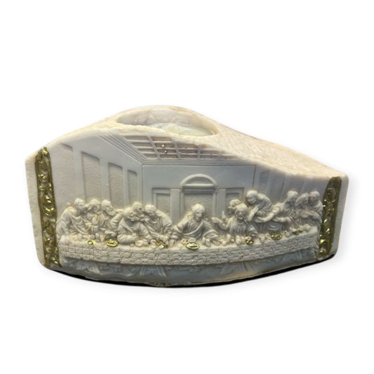 Last Supper candle Poly Resin