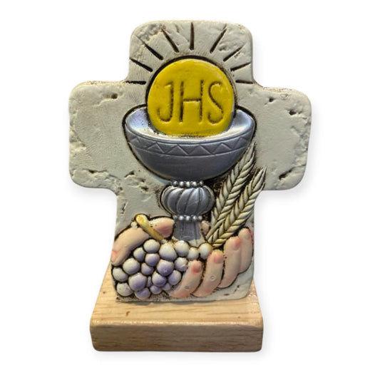 Communion cross Poly Resin