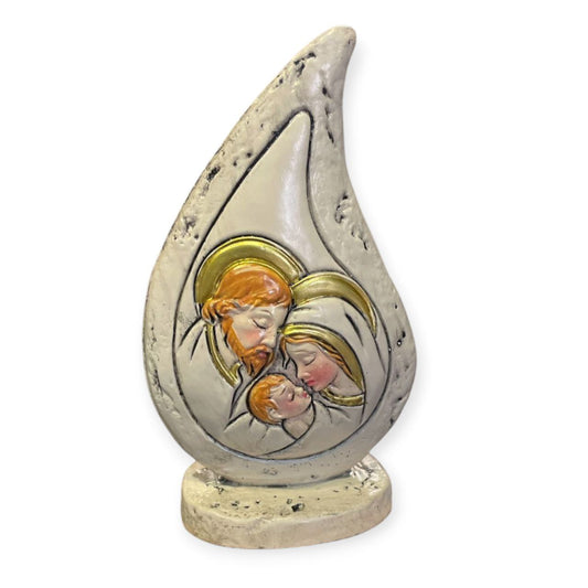 Holy Family candle