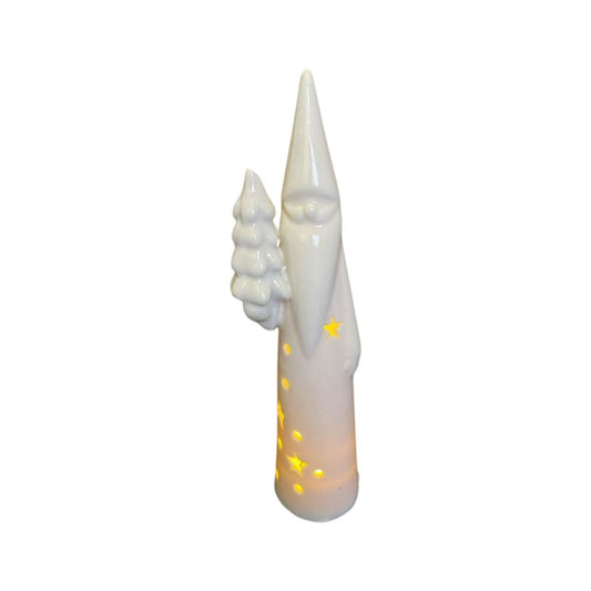 tall Ceramic Santa figurine