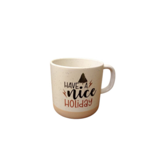 Christmas porcelain mug