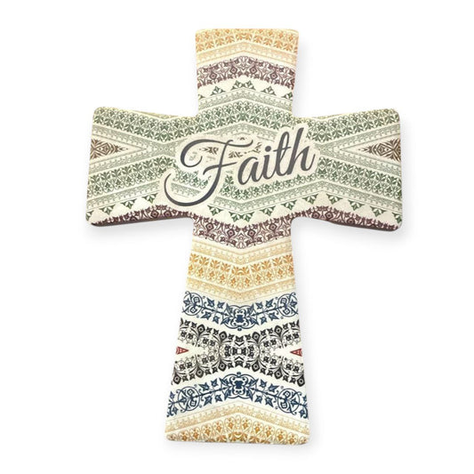 Ceramic cross FAITH
