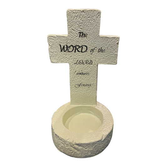 candle holder cross