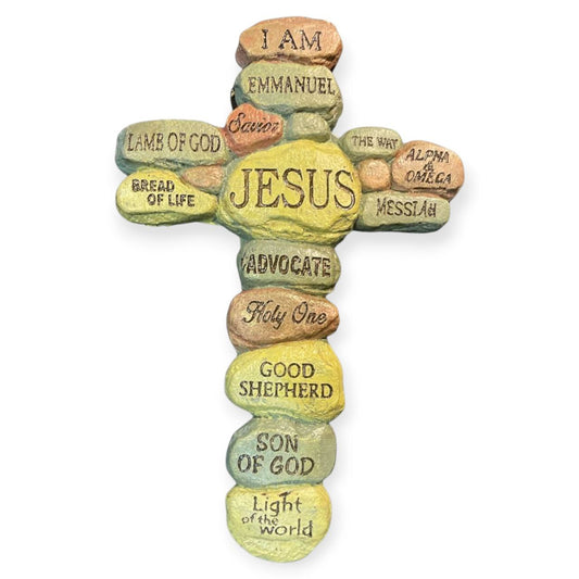 Cross of verses stones