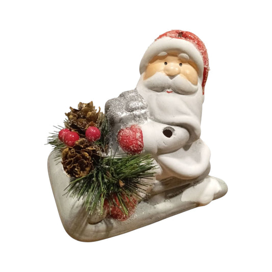 Santa skating