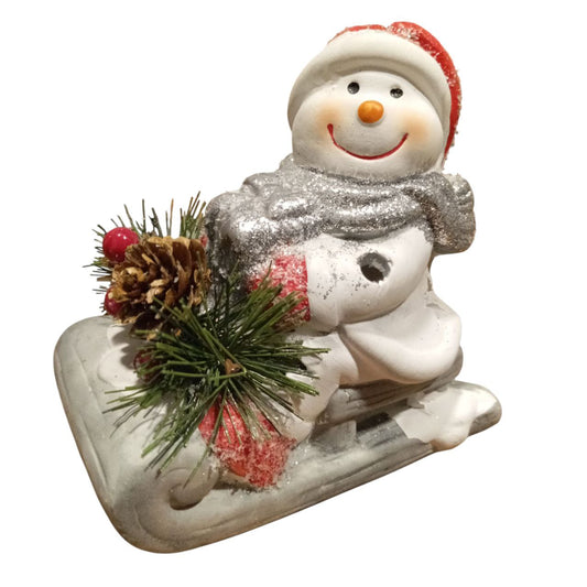 Snowman skating