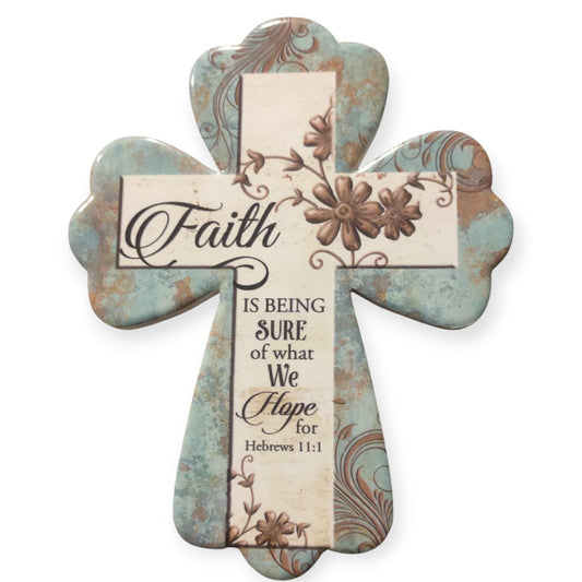 Ceramic cross FAITH