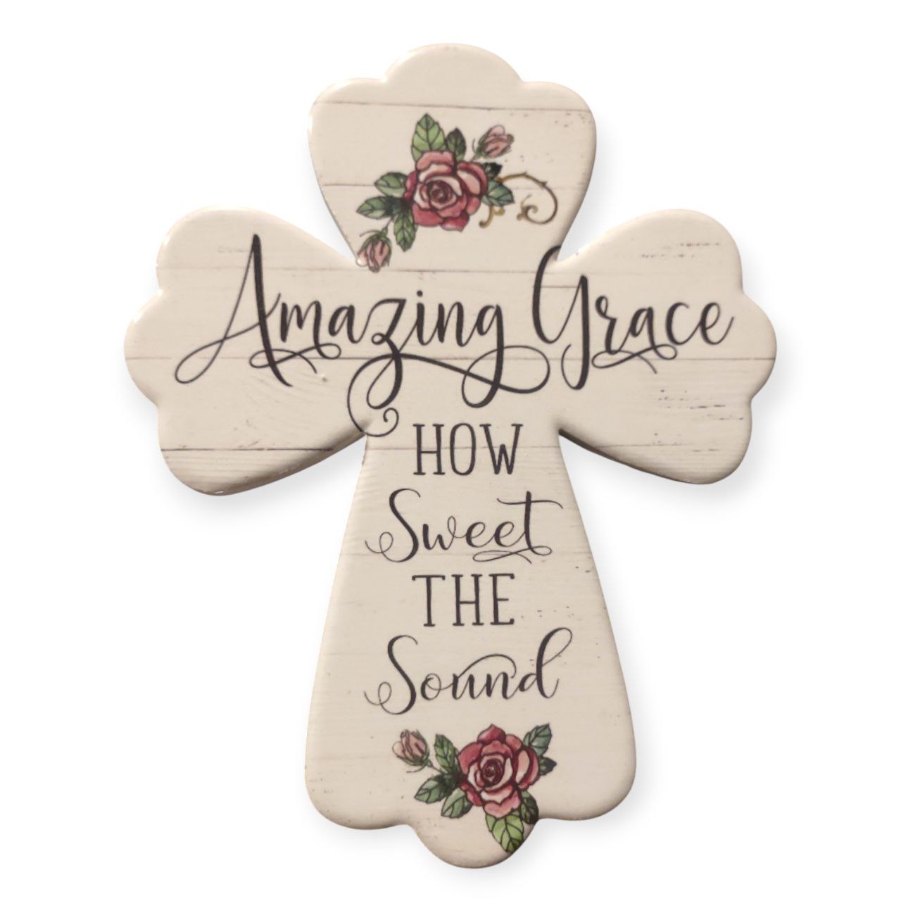 Ceramic cross AMAZING GRACE