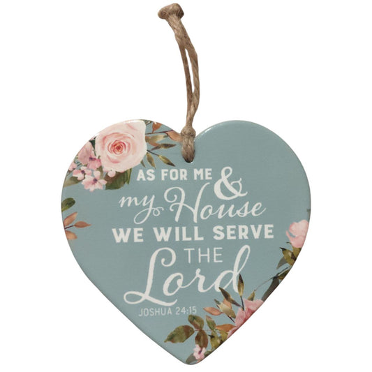 Big Heart Ceramic Hanger House