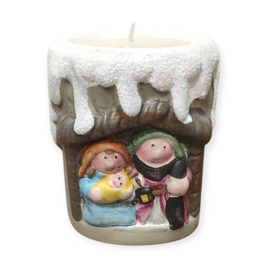 Holy Family Candle
