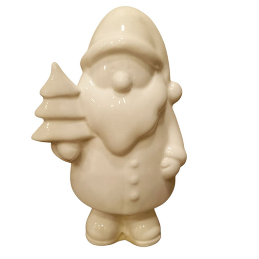 White Santa Standing