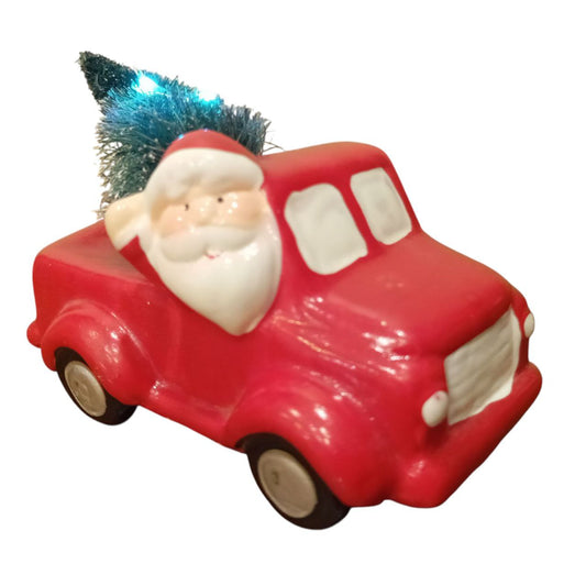Christmas tree car