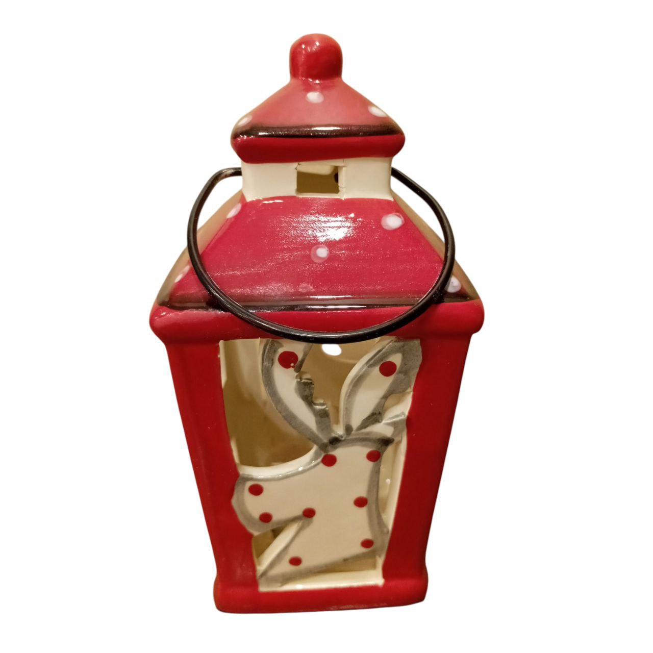 ceramic Christmas lantern