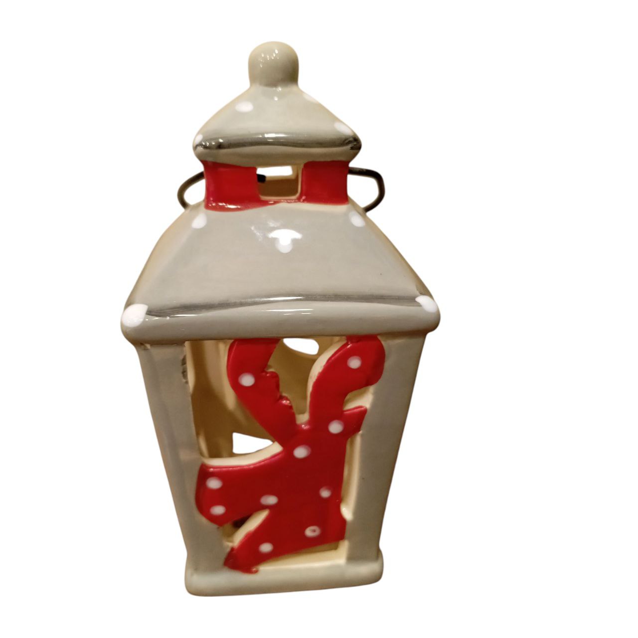 ceramic Christmas lantern