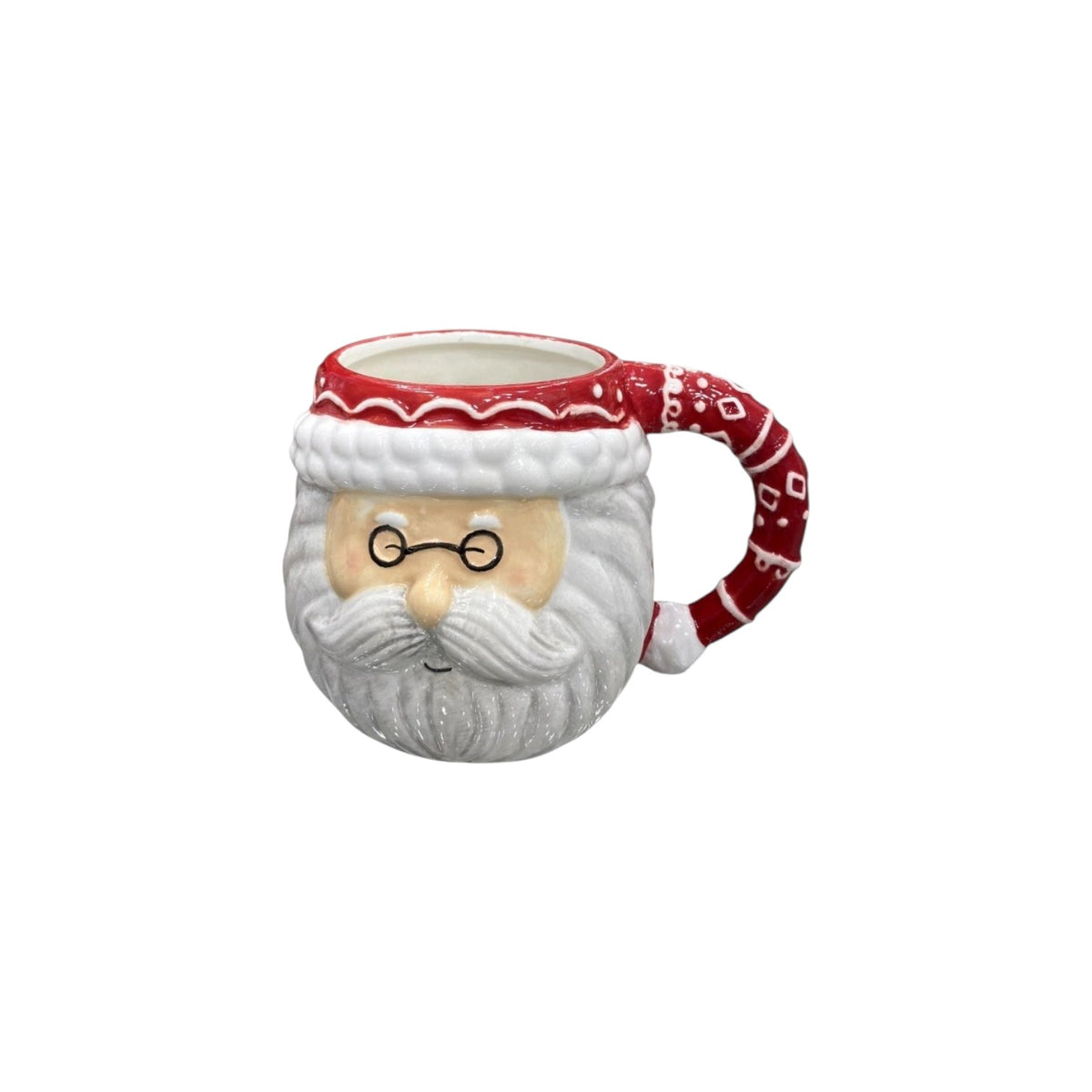 Santa face mug