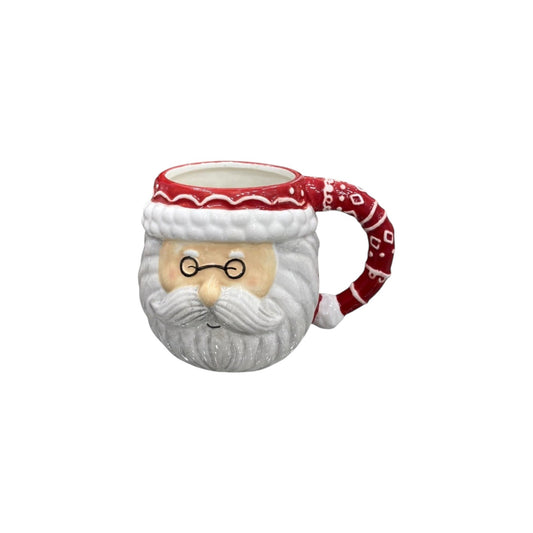 Santa face mug