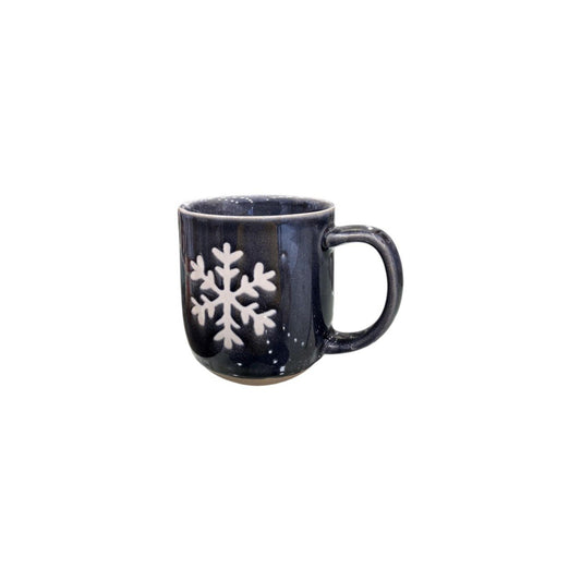 Grey Christmas Mug