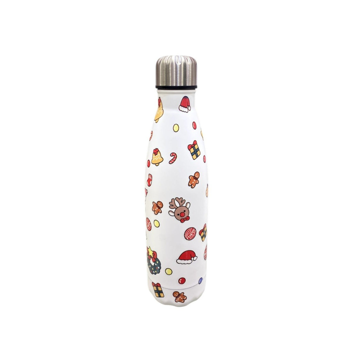 Stainless Steel Christmas Water Bottle