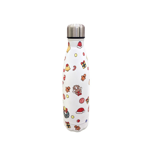 Stainless Steel Christmas Water Bottle