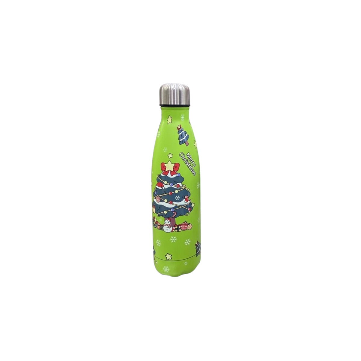 Stainless Steel Christmas Water Bottle
