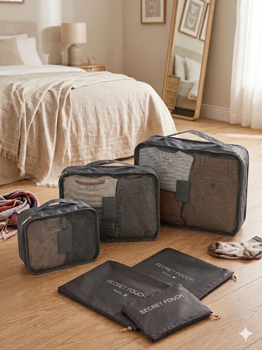 Travel organizing bag