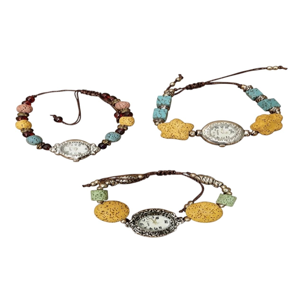 Stone wristwatch