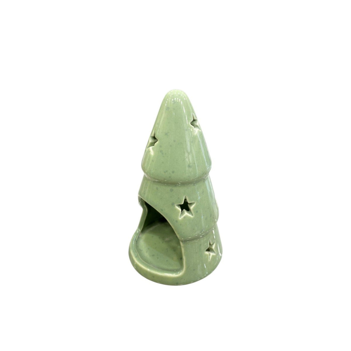Green cutout Christmas tree