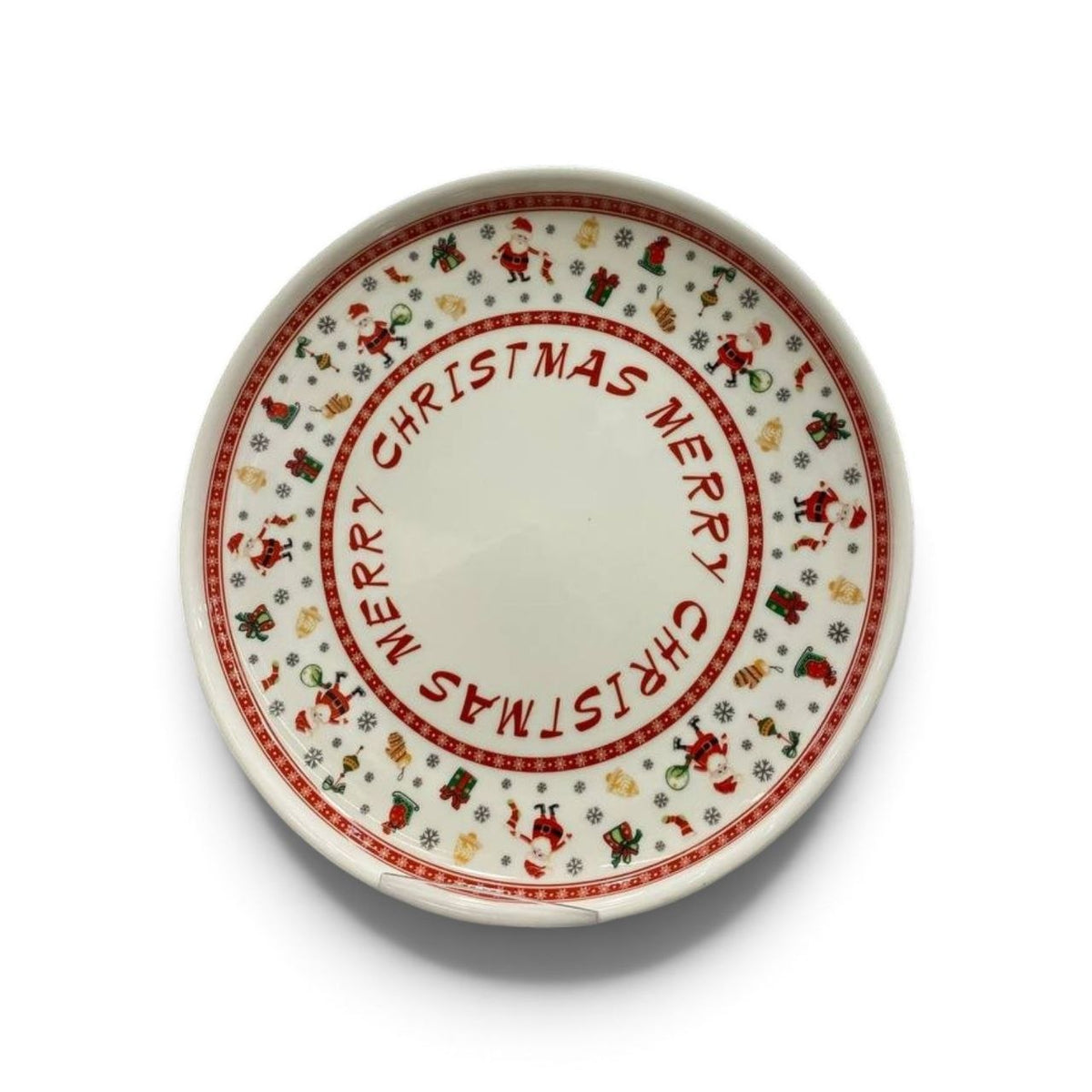 Round ceramic dish