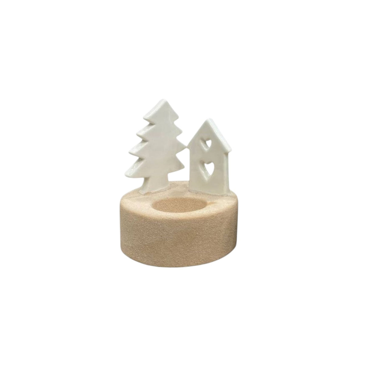 Decorative Christmas candle holder
