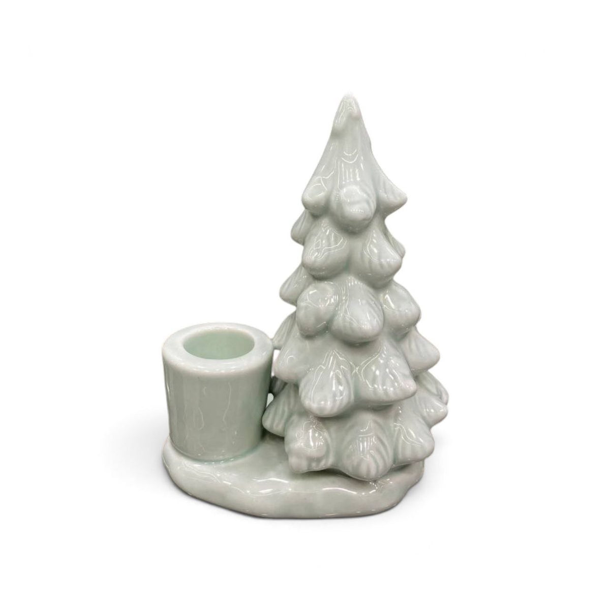 Christmas tree candle holder