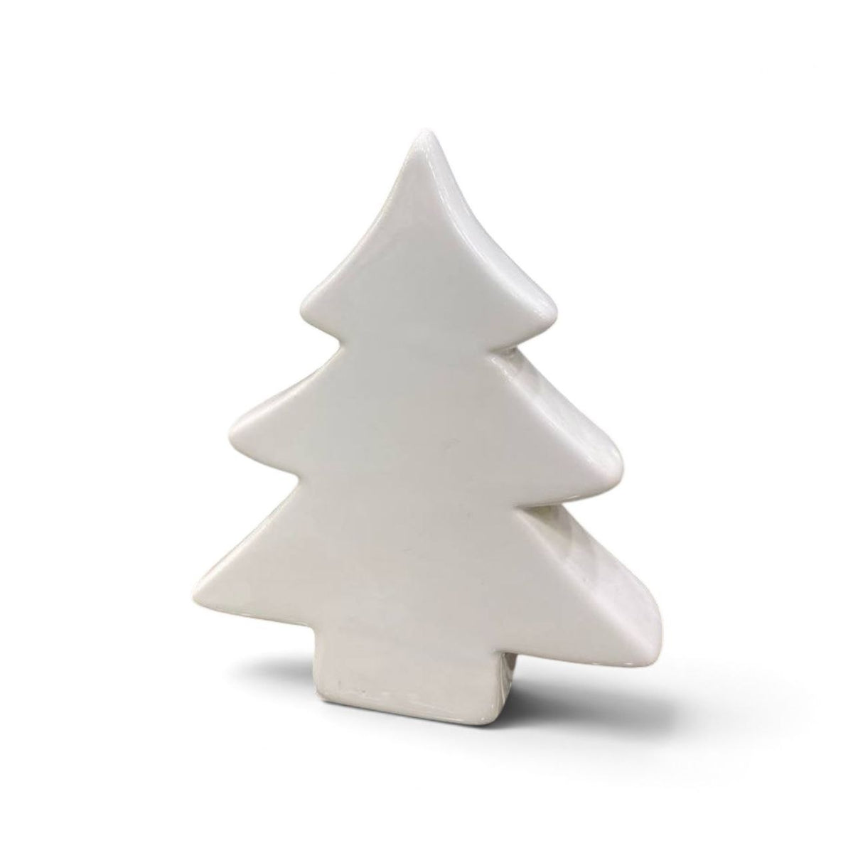 White Christmas tree